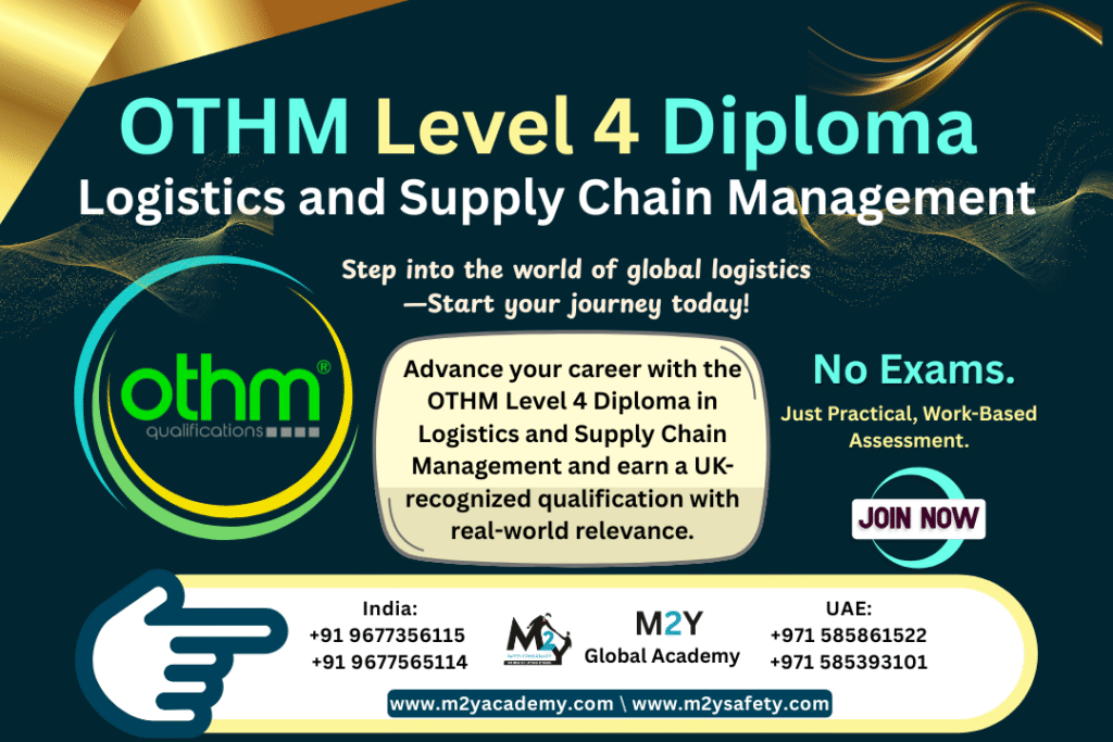 OTHM Level 4 Diploma in Logistics and Supply Chain Management