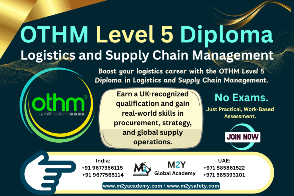 OTHM Level 5 Diploma in Logistics and Supply Chain Management