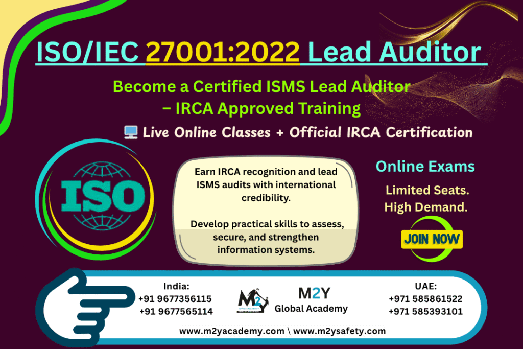 ISO/IEC 27001:2022 Lead Auditor Course