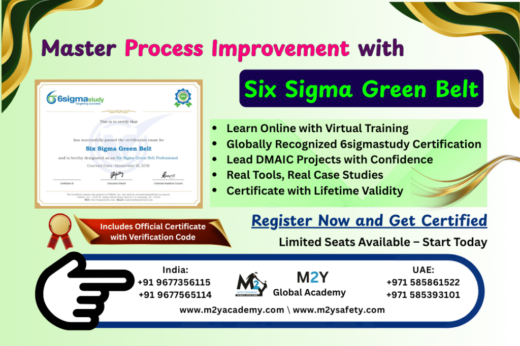 Six Sigma Green Belt Certification