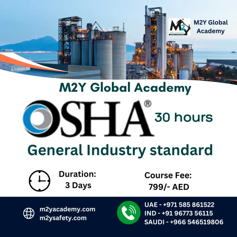 OSHA 30 Hours General Industry Certification